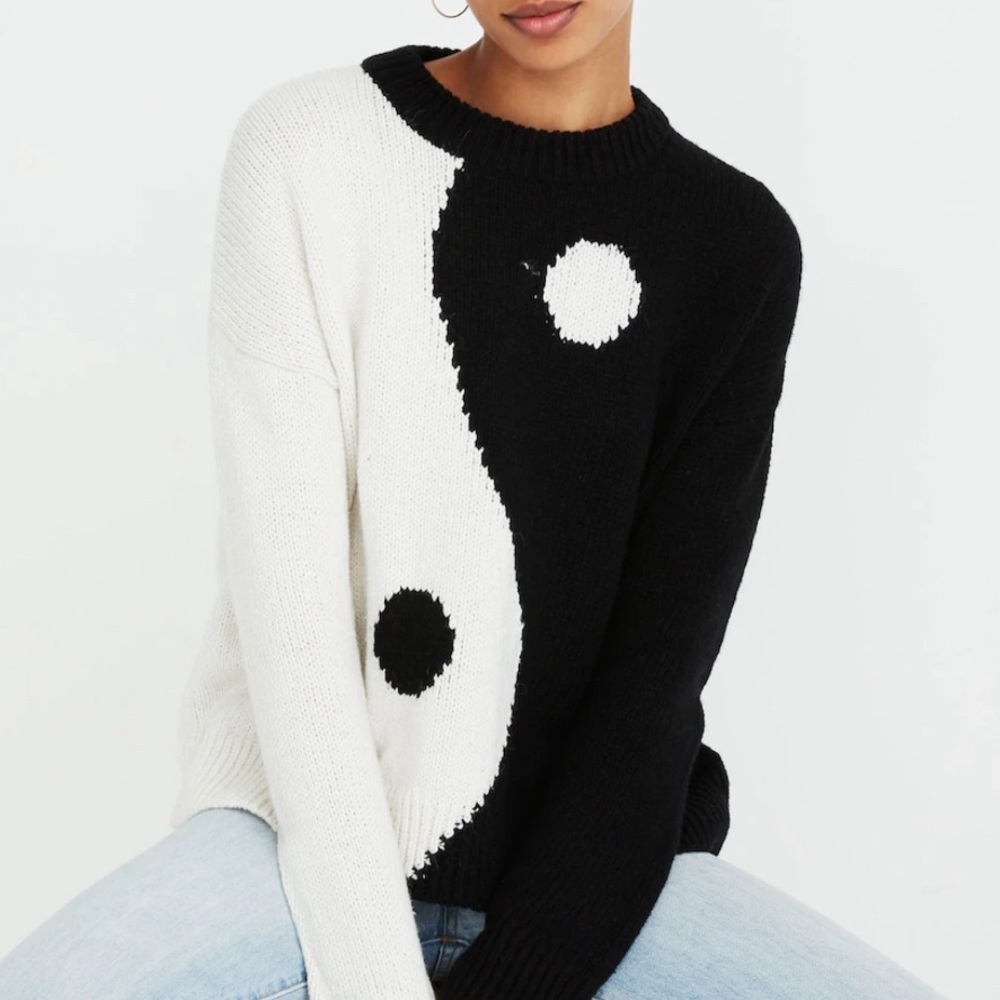 Madewell Yin-Yang Pullover Sweater Small
